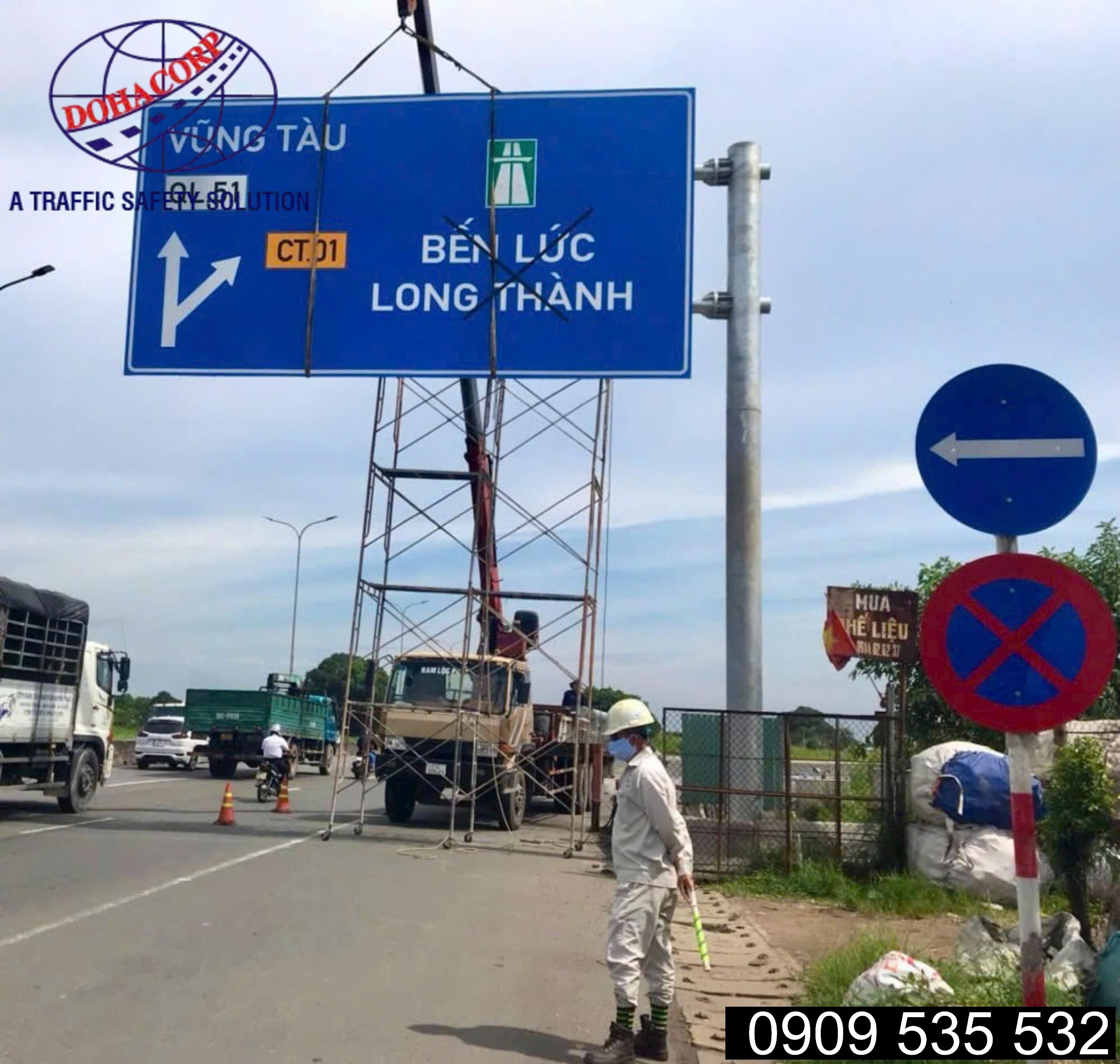 đơn vị sản xuất biển báo