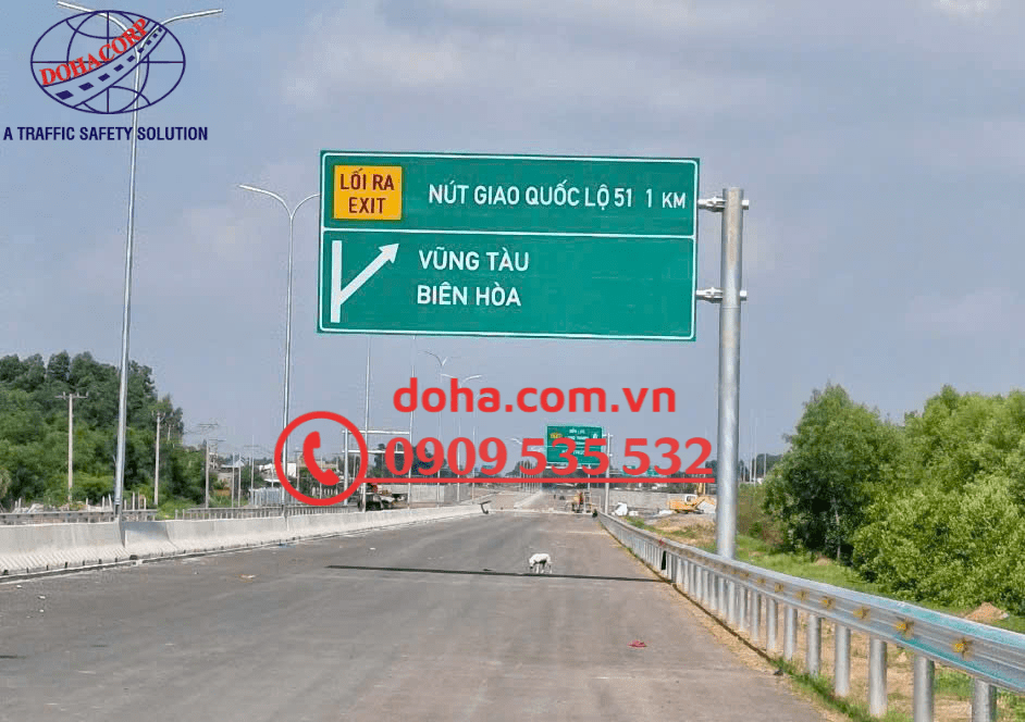 biển báo tại Long An 1